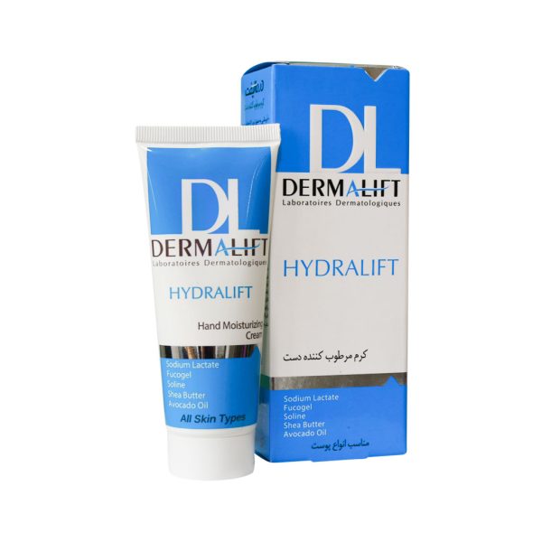 کرم مرطوب کننده دست هیدرالیفت درمالیفت مناسب انواع پوست Dermalift Hydralift